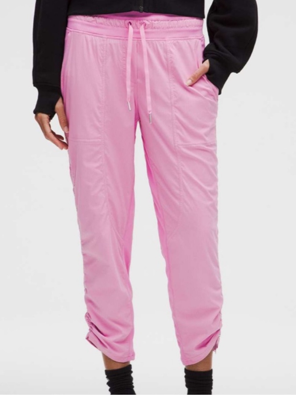 lululemon athletica Bubblegum Pink Drawstring Jogger Pants